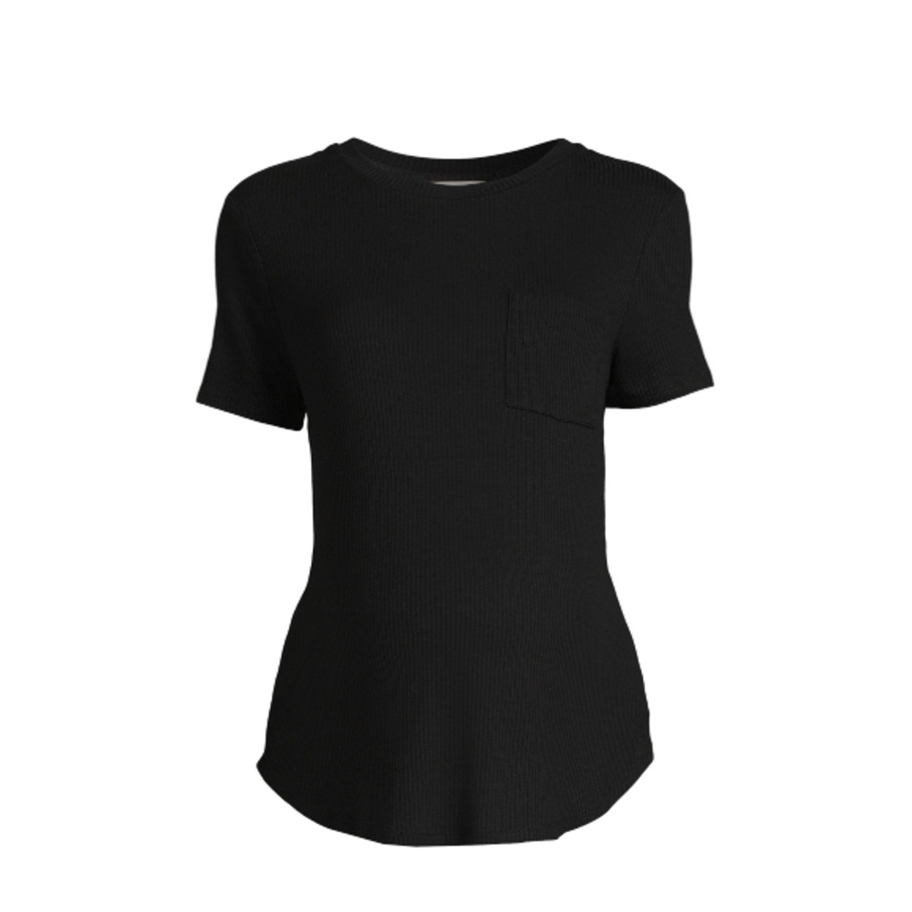 Destination Maternity Womens Maternity Pocket Tee Black Size XXL NWOT